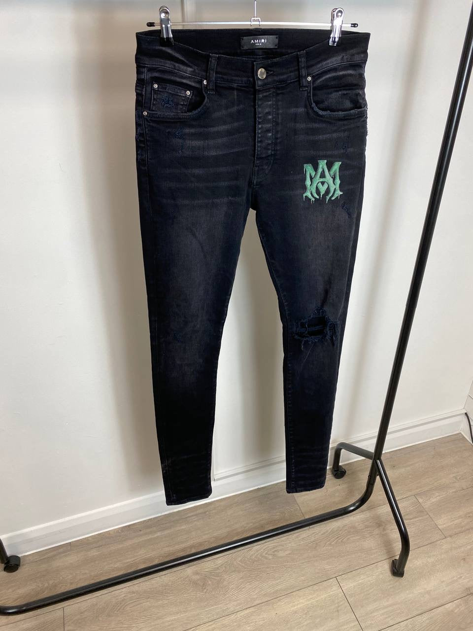 Amiri Logo Jeans