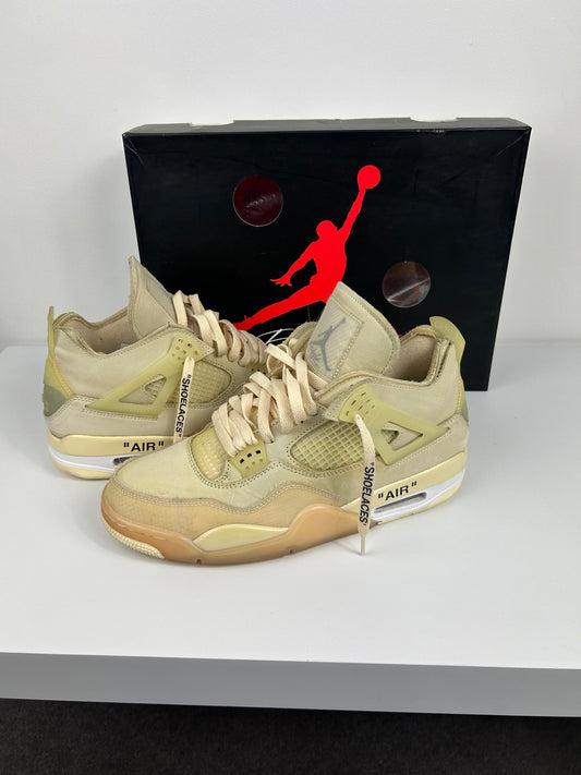 Jordan 4 Off-White Sail