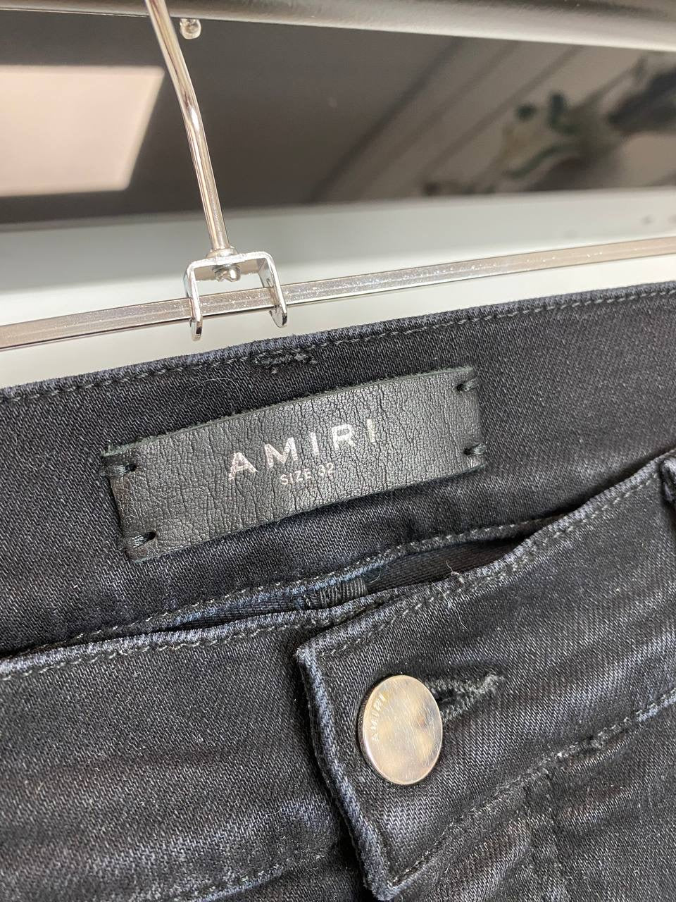 Amiri Logo Jeans