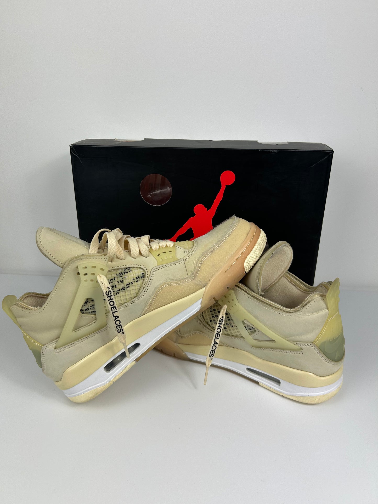 Jordan 4 Off-White Sail