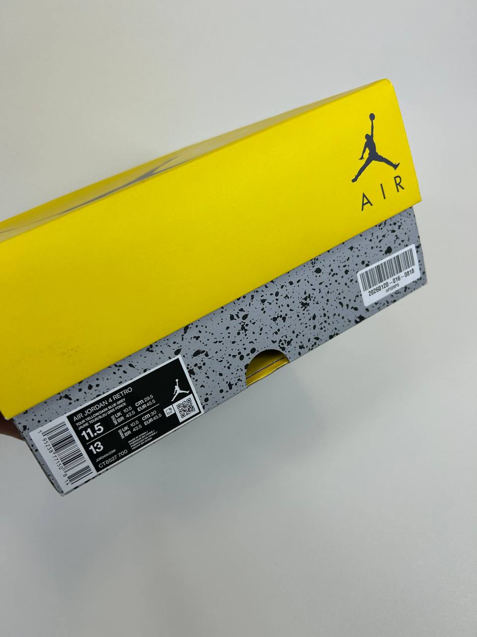 Nike Air Jordan 4 Yellow Lightning