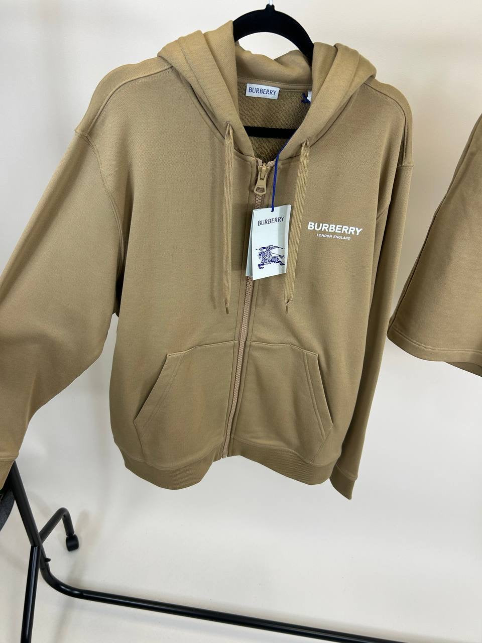 Burberry Hoodie Short Set