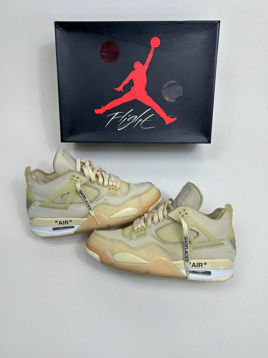 Nike Air Jordan 4 X Off-White Sail