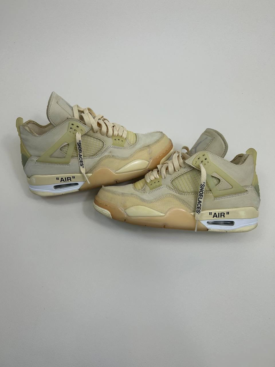Nike Air Jordan 4 X Off-White Sail