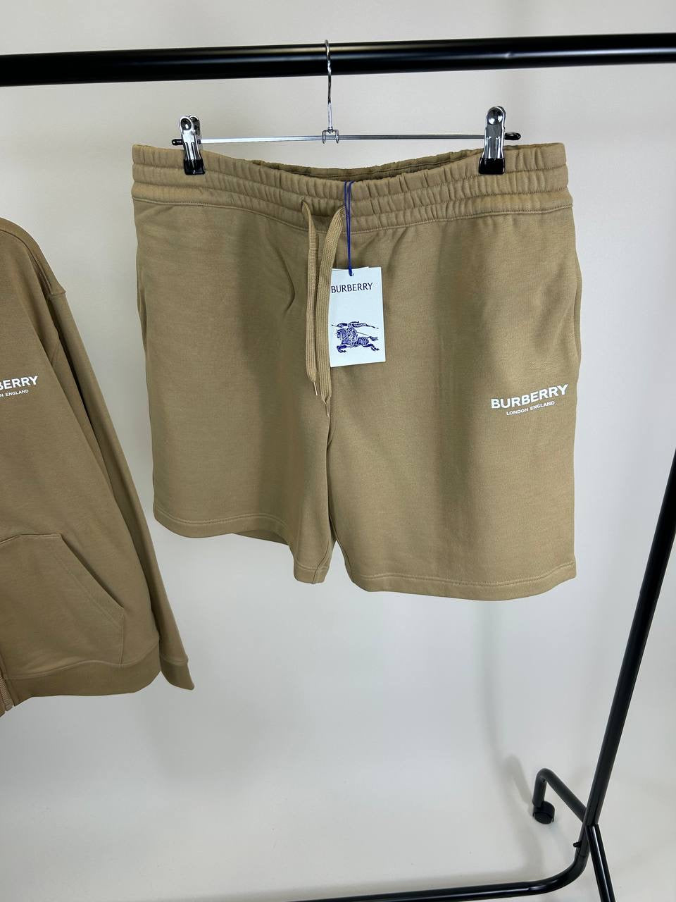 Burberry Hoodie Short Set