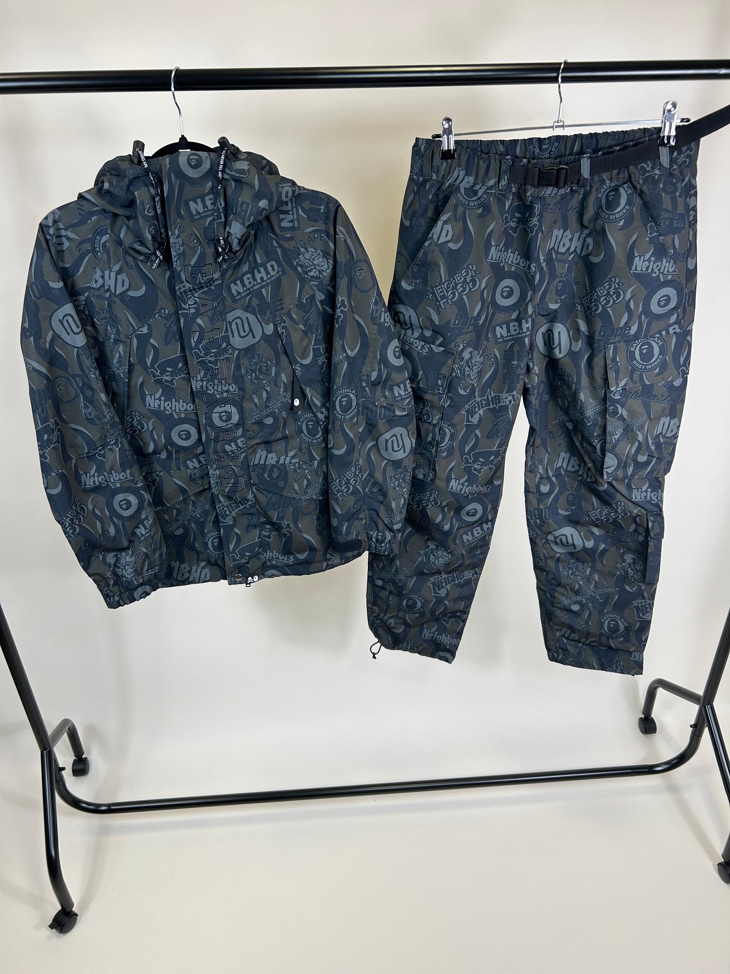 Bape X Neighborhood Ski Set