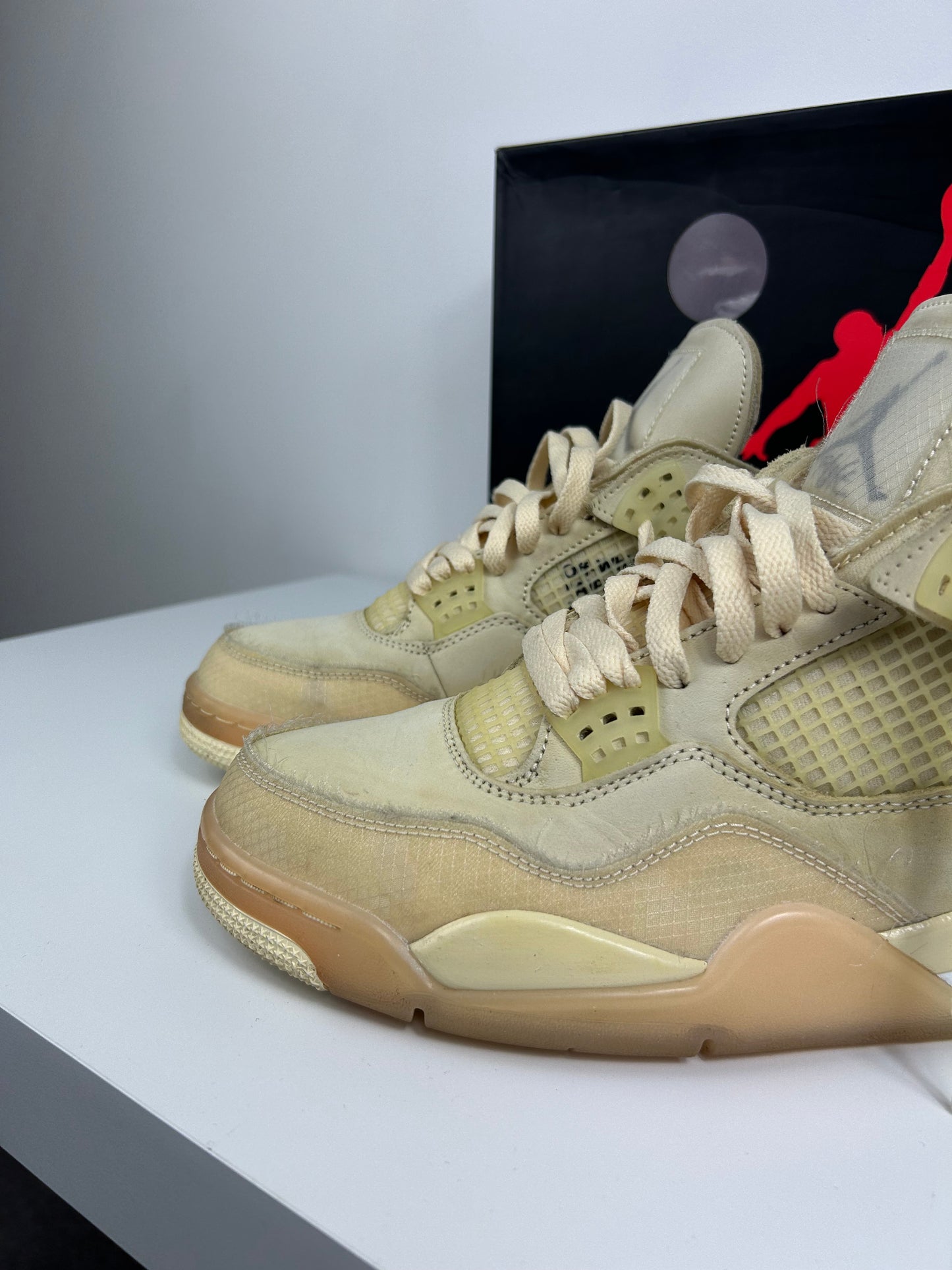 Jordan 4 Off-White Sail