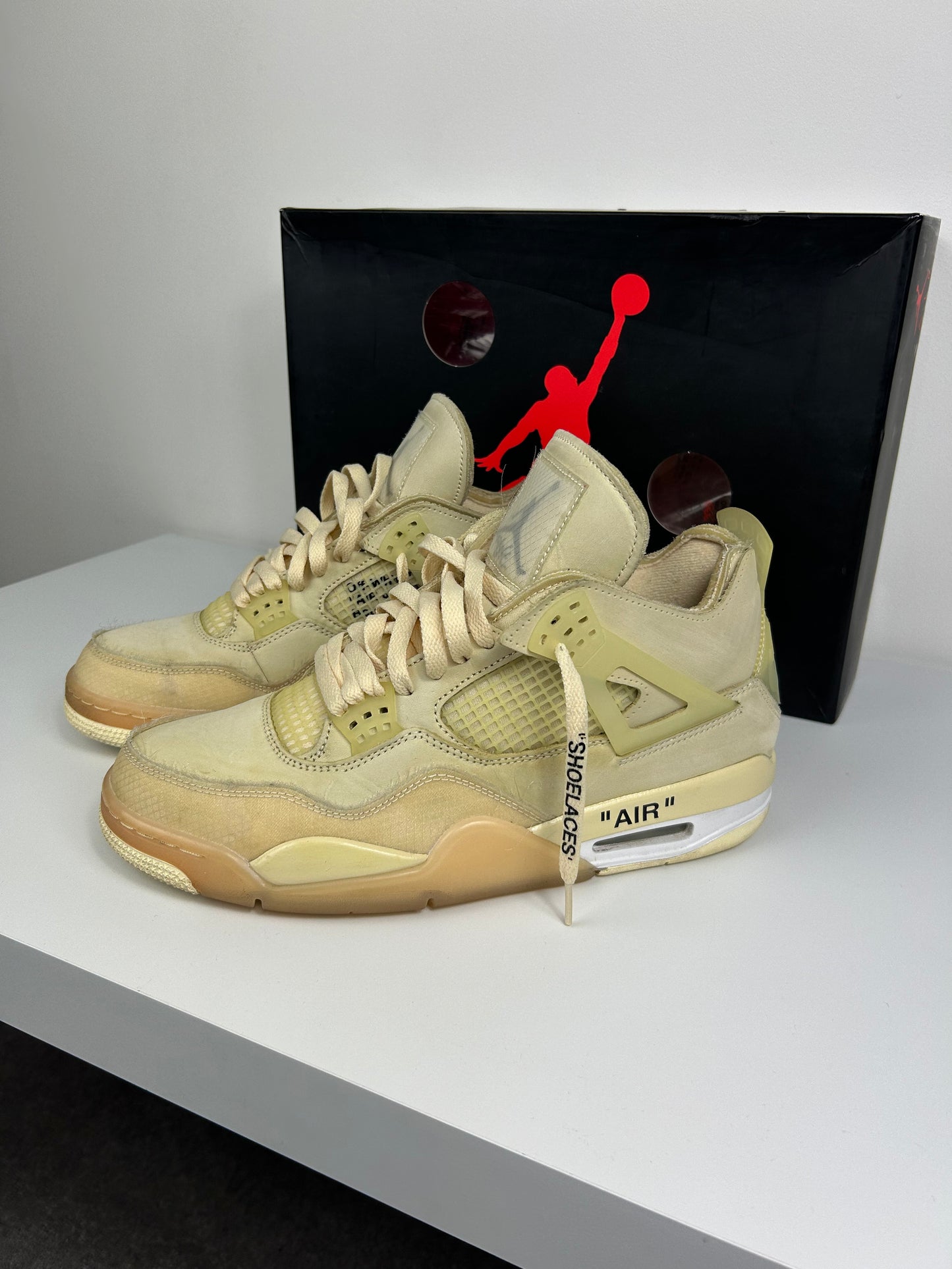 Jordan 4 Off-White Sail