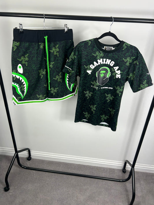 Bape x Razer Short Set
