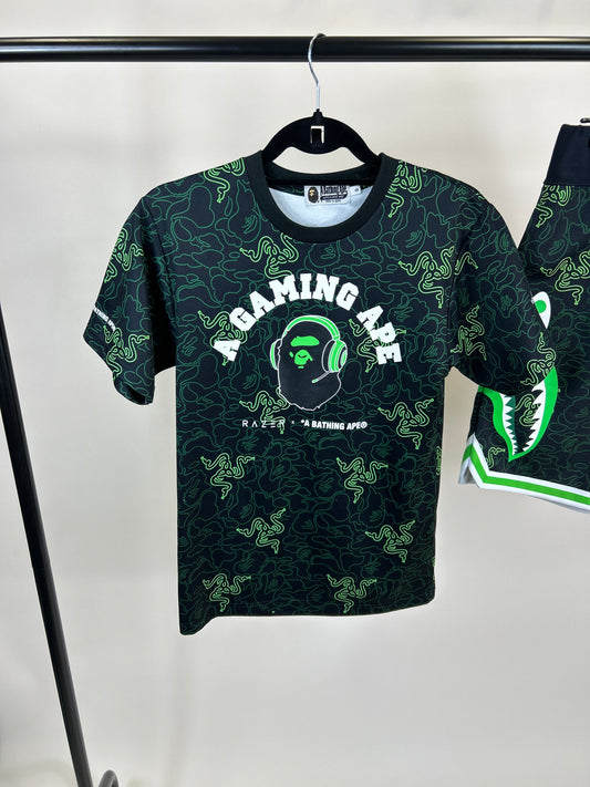 Bape X Razer Short Set