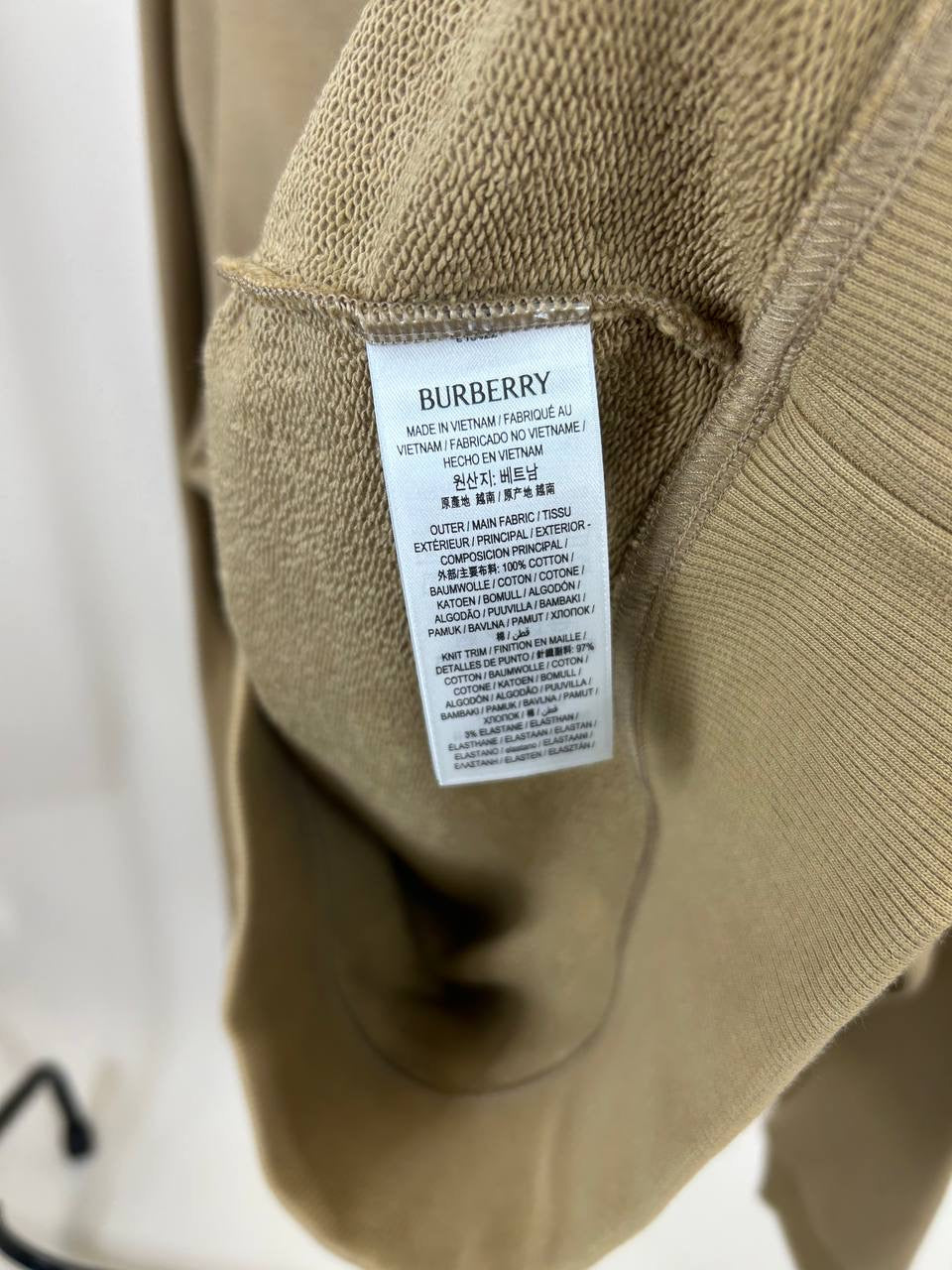 Burberry Hoodie Short Set