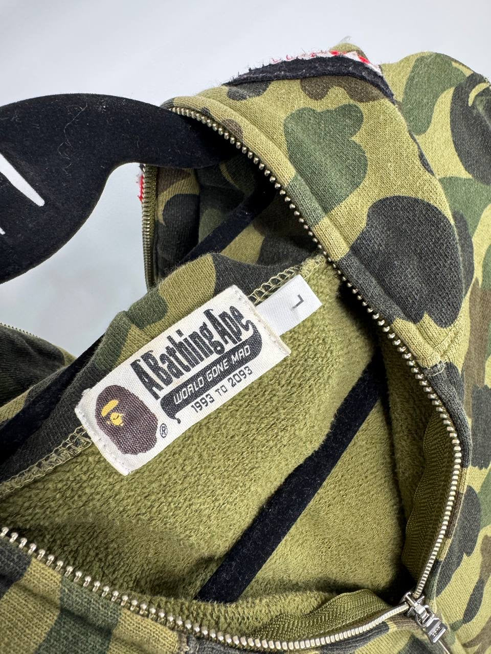 BAPE Shark Full-Zip 1st Camo
