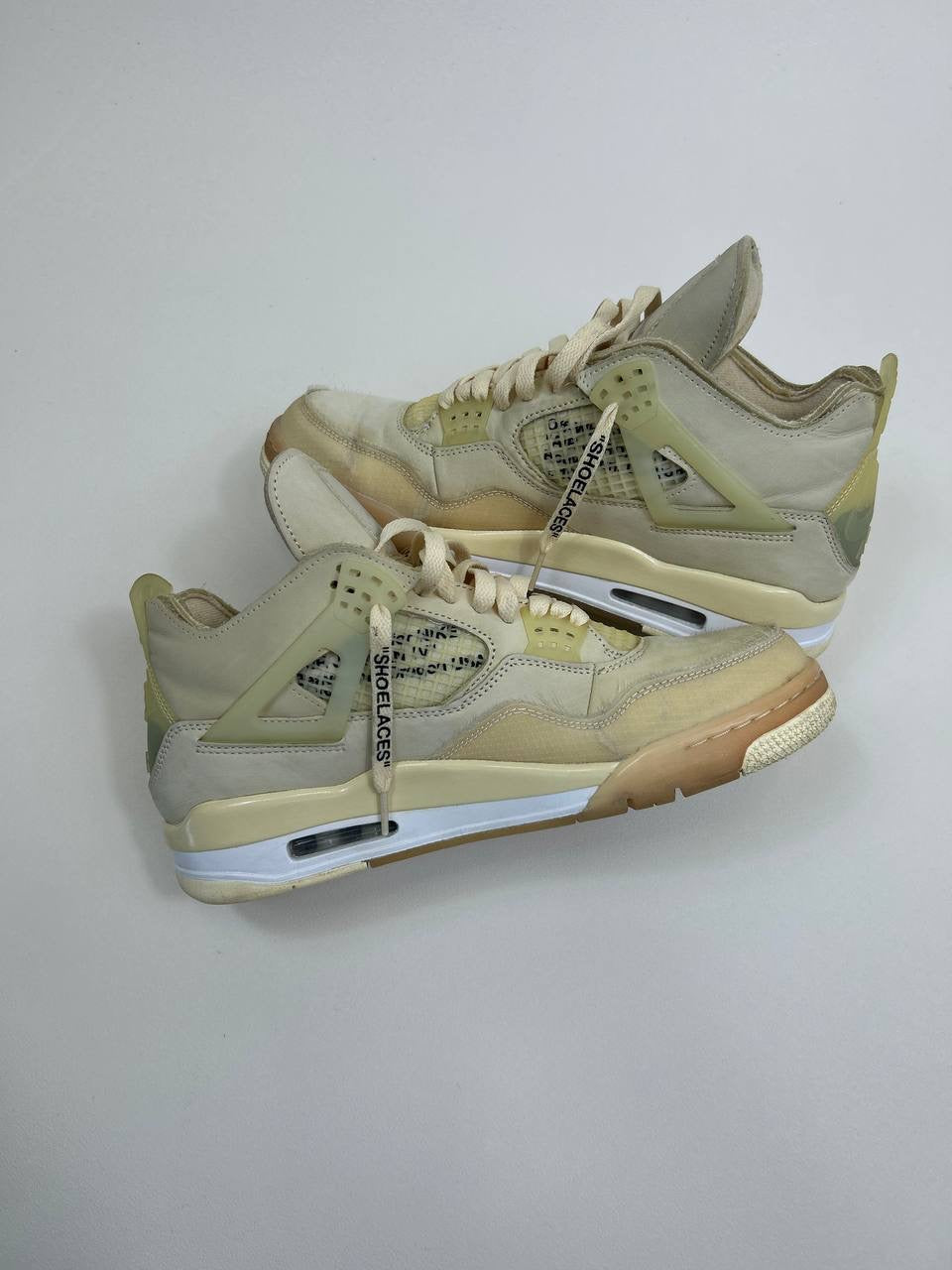 Nike Air Jordan 4 X Off-White Sail