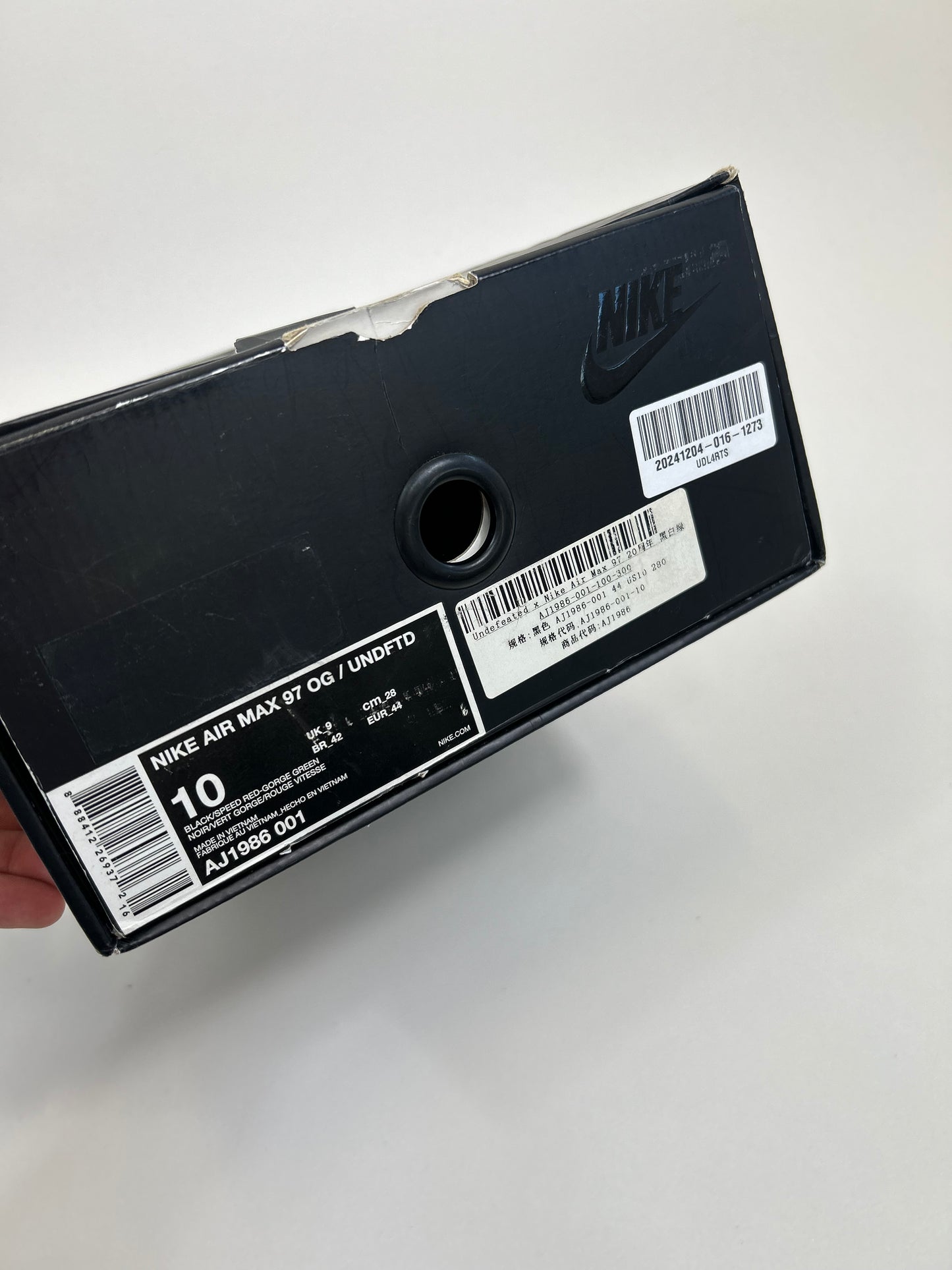 Nike Air Max 97 X Undefeated