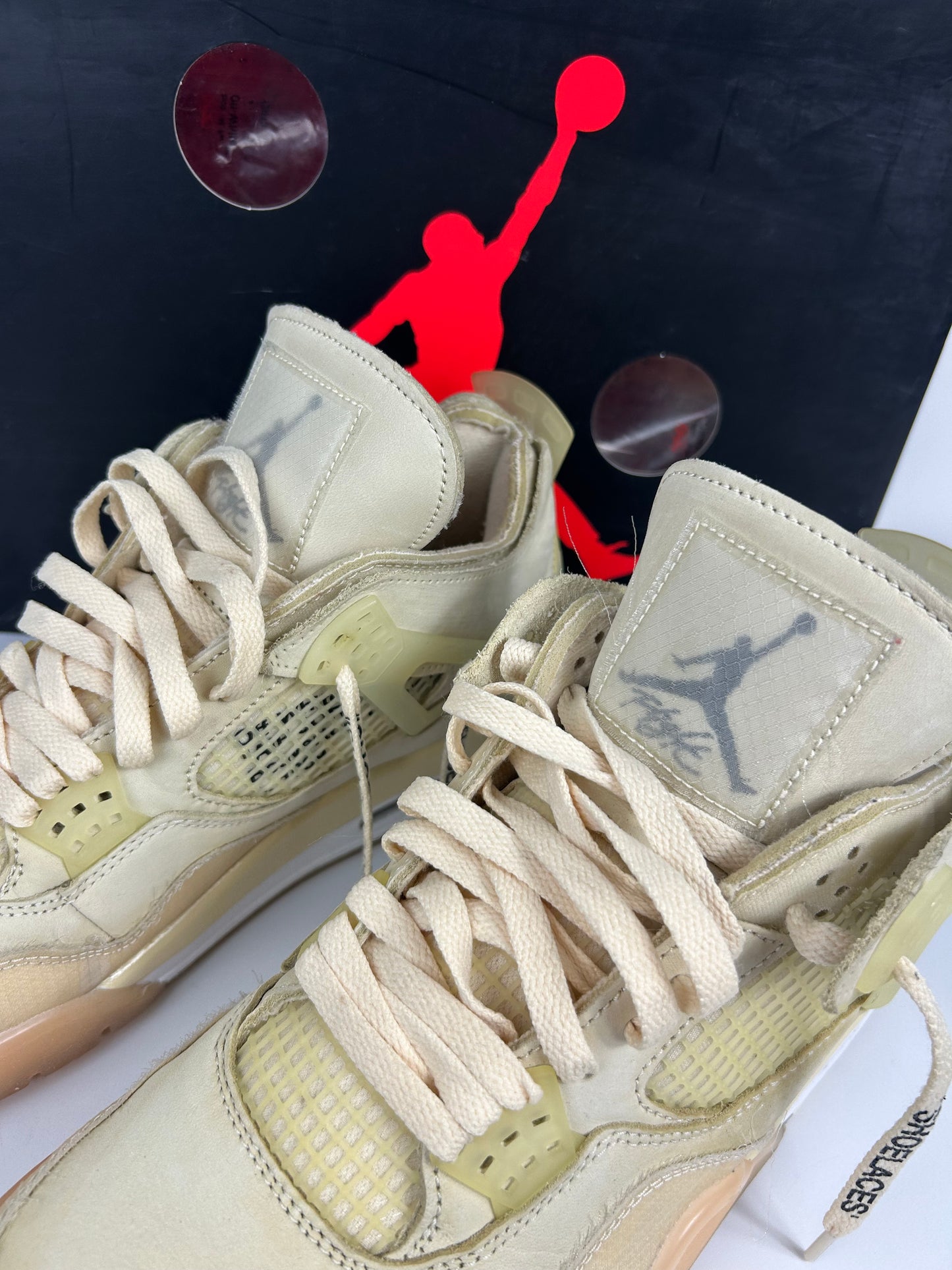 Jordan 4 Off-White Sail