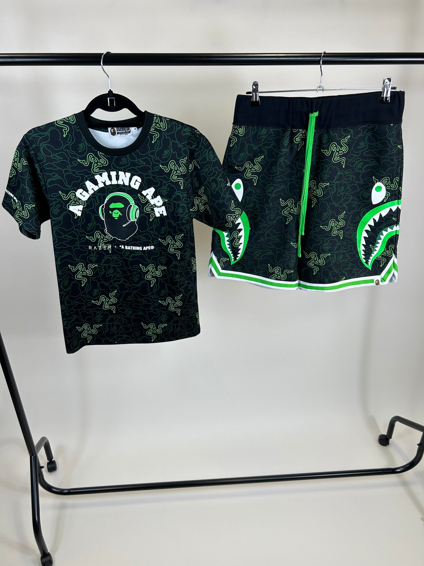 Bape X Razer Short Set