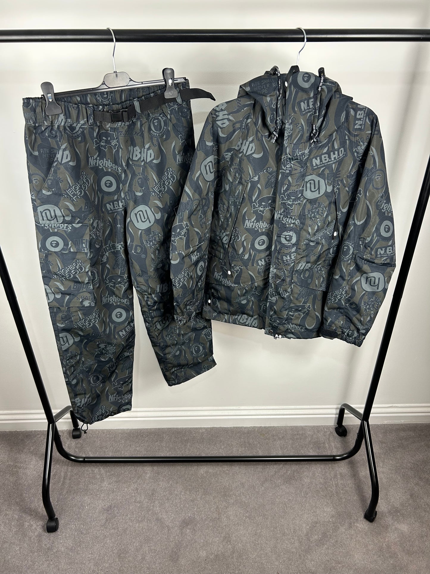 Bape X Neighborhood Ski Set