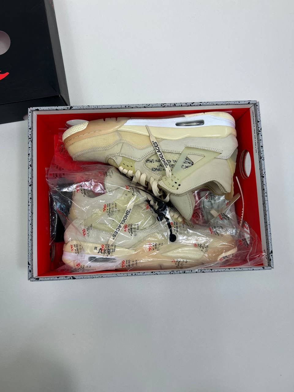 Nike Air Jordan 4 X Off-White Sail