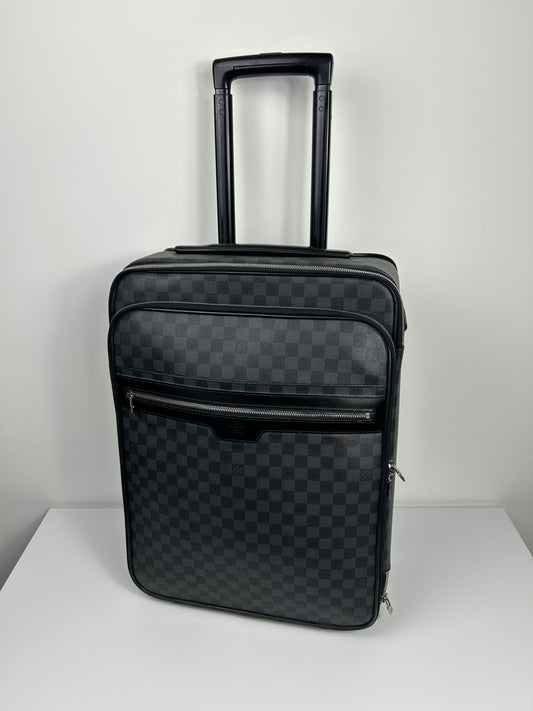 Louis Vuitton Pegase 55 Damier Suitcase