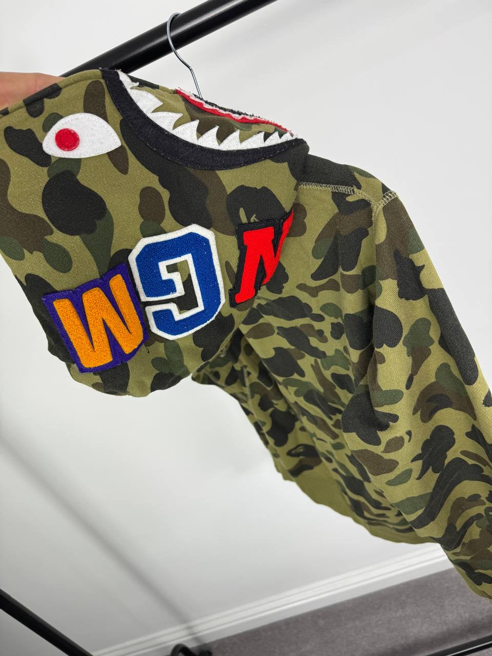 BAPE Shark Full-Zip 1st Camo