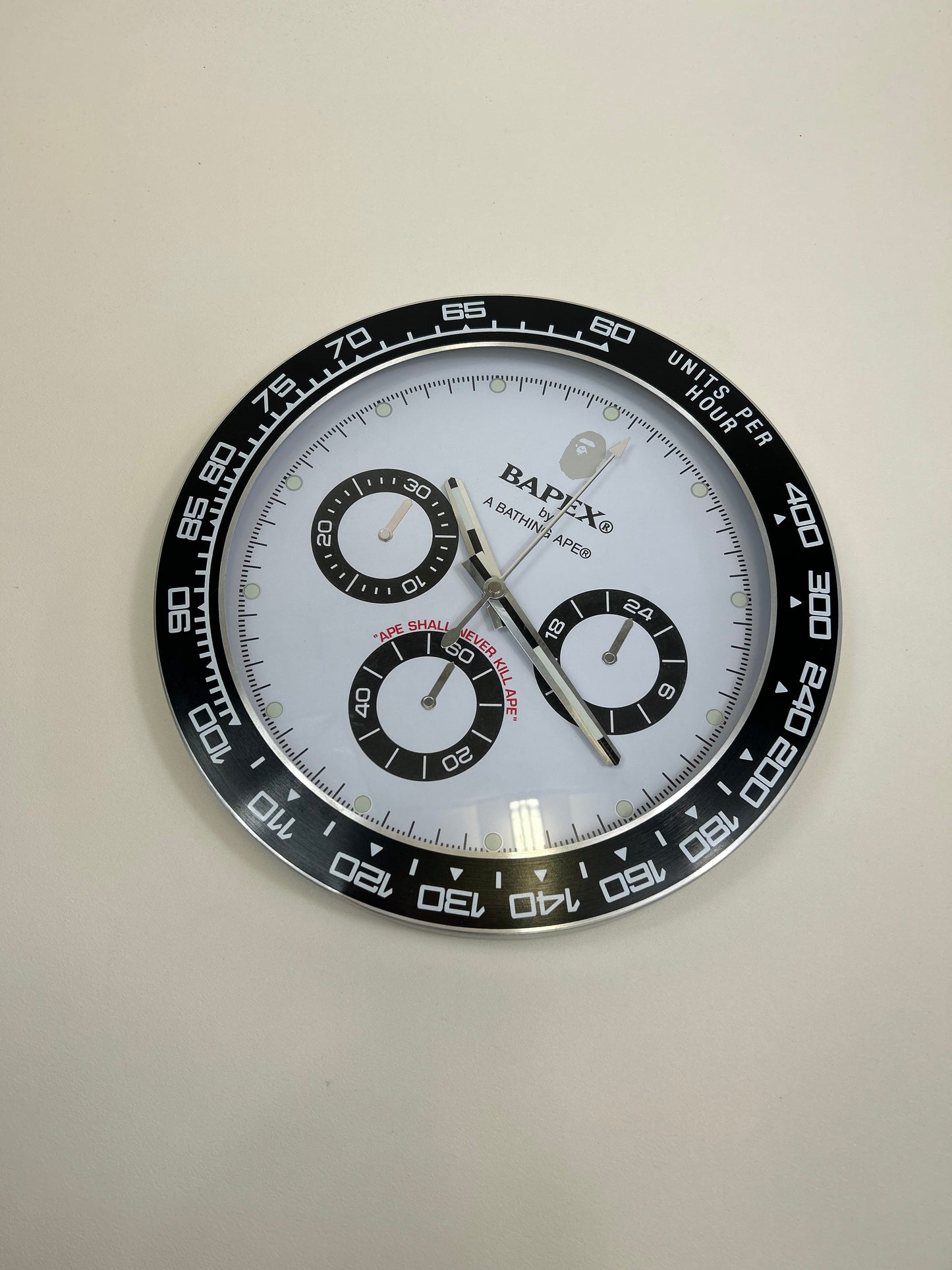 Full Size Bape Wall Clock