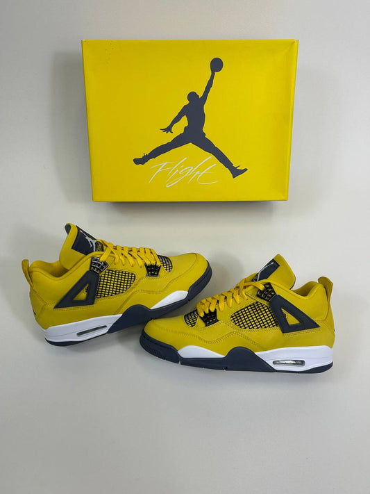 Nike Air Jordan 4 Yellow Lightning